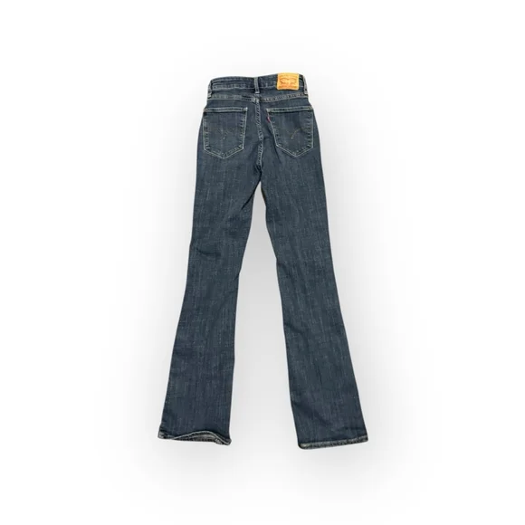 Levi's Women’s 725 High Rise Bootcut Jeans Size 25 Dark Wash Denim Western - Picture 6 of 9